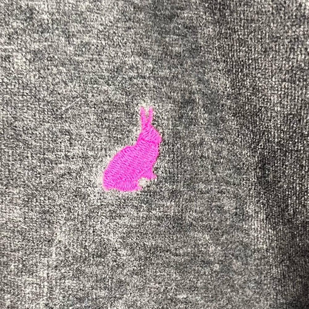 Paul Smith Pink Women M Medium Grey Velour Hoodie Jacket Full Zip Y2K Vintage - Picture 6 of 16